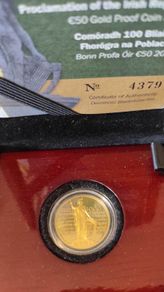 Gold coin 100th Anniversary of the Proclamation