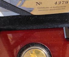 Gold coin 100th Anniversary of the Proclamation