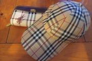 Burberry cap &amp; wallet bundle