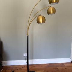 3 arm arched Floor standing lamp