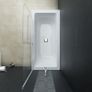 Folding Shower Enclosure 2 Panels ESG 95x140 cm Image 5