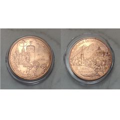 Austria 10 Euro Copper Uncirculated Coin 2016 - Oberosterreich - Austria Piece by Piece
