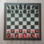 Games Room Chess Checkers Board Game Box Set Red & Black Edition OOP Image 10