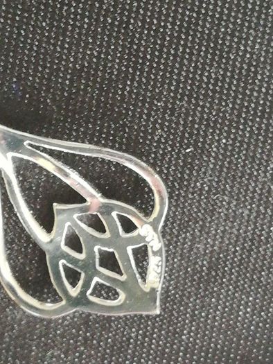 sterling silver necklace and matching earrings