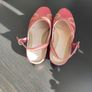 K Shoes by Clarks Red Leather Slingback Size  6 Image 4