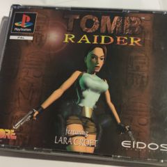 Playstation 1 Tomb Raider 1st edition Big Box Game