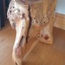 Vintage Sculptural Burruss Root Side Table or Plant Stand. Image 4