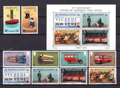1979 Guernsey Commemorative Stamps Year Unit Mint Never Hinged (MNH)