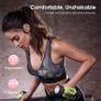 Wireless Earbuds, Bluetooth 5.3 Headphones Wireless Headphones, 60Hrs Playback Dual LED Display, Hifi Stereo HD Mic, In-Ear IP7 Waterproof Earphones with Earhooks, USB-C, for Sports (FREE POSTAGE) Image 3