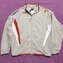 mens UMBRO X Woven tracksuit top zip up titanium white Size XL sportswear football BNWT Image 2