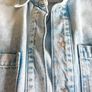 ladies shirt. Zara. Size xsmall. Oversized denim shirt Image 7