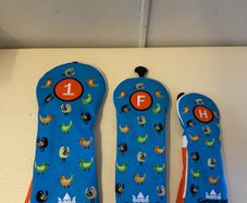 Blue Birds Golf Head Cover Set