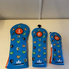 Blue Birds Golf Head Cover Set