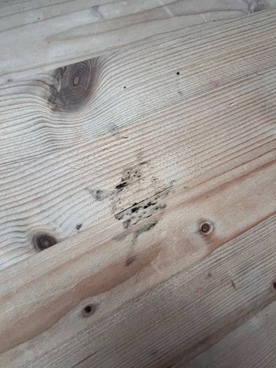 Pinewood bedroom table