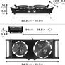 Hot Plate HP2 BK, Table Top Cooking, 2500W Black Steel Electric Double Hob with Handles, 2 Cast Iron Portable Hob Burner Rings (1500W & 1000W) for Home Kitchen, Pots, Camping Image 6