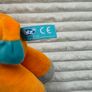 Palz Orange Plush Soft Giraffe His neck is a bit too loose Used Please look at the pictures Image 9