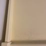cream wooden baby changing table Image 2