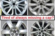 Audi A6 Alloy Wheel Star Centre Cap - Multiple Items Can Be Added For Delivery