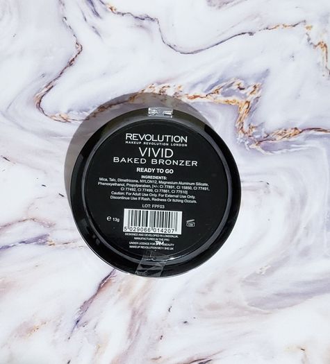 Revolution Vivid Baked Bronzer - Ready To Go - New