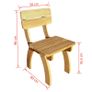 Garden Chairs 2 pcs Impregnated Pinewood Image 2