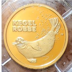 Germany 20 Euro Gold (.9999) Uncirculated Coin 2022 - Grey Seal - Return of Wildlife
