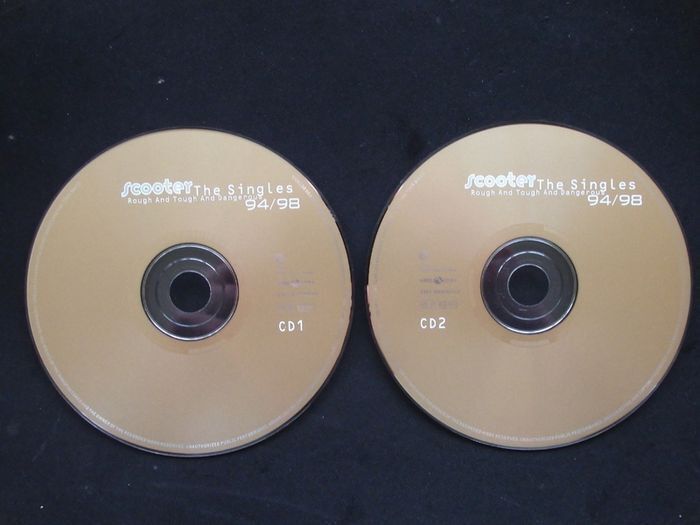 Scooter: The Singles:Rough Tough And Danger 2 CDs