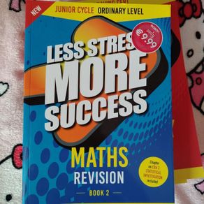 Less Stress More Success Maths Book 2 Junior Cert Ordinary