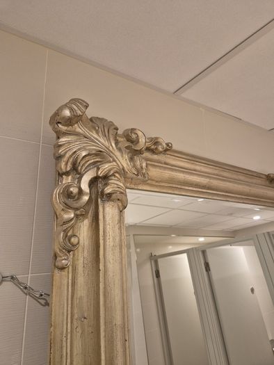 Stunning Large Ornate Baroque / Rococo Style Wall Mirror (120cm x 220cm)