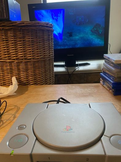 PS console and games 7502