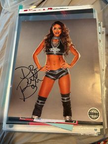 Bundle of 5 wwe & aew signed photos