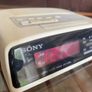 Vintage Sony ICF C280L Dream Machine Alarm Clock Radio 3 Band Working Image 2