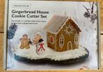 Gingerbread house cookie cutter set