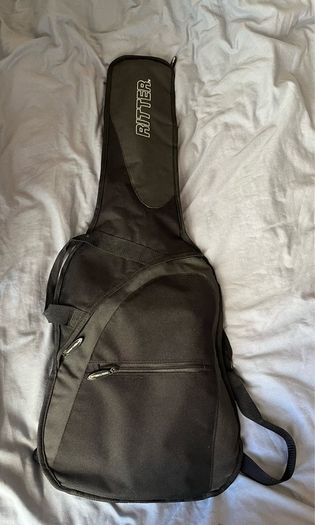 Ritter Electric Guitar Gig Bag case Black Grey