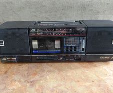 vintage JVC radio cassette PC-25E working