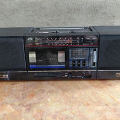 vintage JVC radio cassette PC-25E working