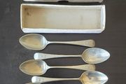 Victoria Queen Diamond Jubilee Silver Teaspoons 1897