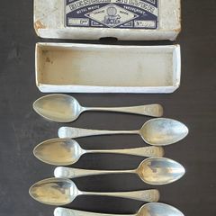 Victoria Queen Diamond Jubilee Silver Teaspoons 1897