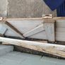 Free wooden gate in good condition it needs a paint. Size 69 cm width and 192 cm length/height Image 5