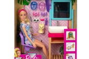 New:  Barbie Sparkle Mask Day Spa play set