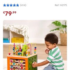 zany zoo activity cube