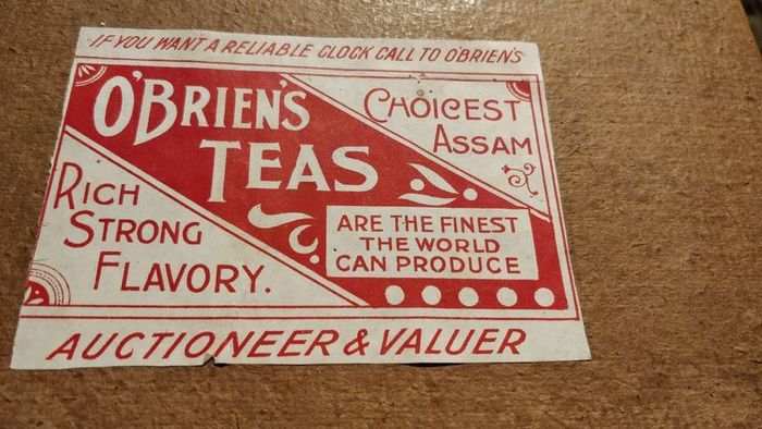 Original Advertising Box