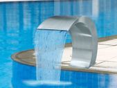 Garden Waterfall Pool Fountain Stainless Steel 45x30x60 cm
