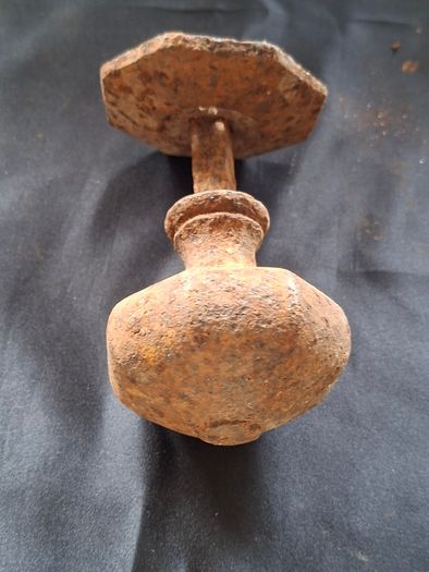Antique Door Cast Iron Handle, Postage available or Collection,