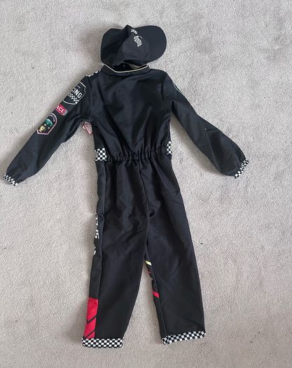 BNWT Race Car Driver Halloween Costume 9-10yrs