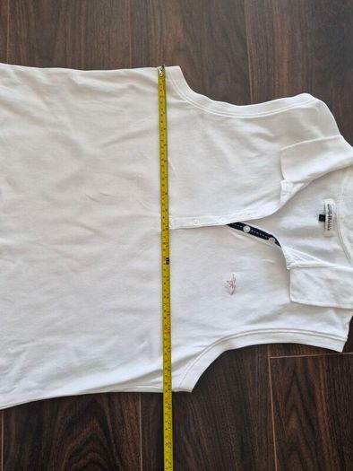 KappAhl Hampton Republic Sleeveless polo top white s. L