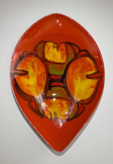 Poole Pottery Delphis Plate (Shape 91)