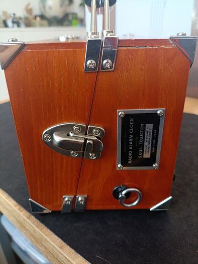 Spirit of St. Louis Aviator Alarm Clock Radio Flight Case S.O.S.L. Collection