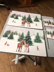 Xmas table mats