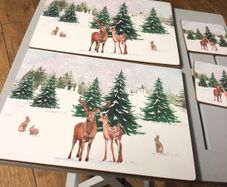 Xmas table mats