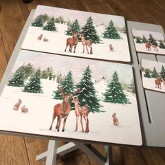 Xmas table mats